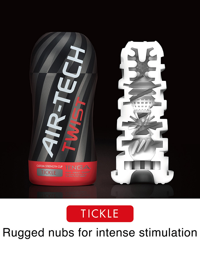 Tenga - Air-Tech Twist Reusable Vacuum Cup Masturbator - Tickle