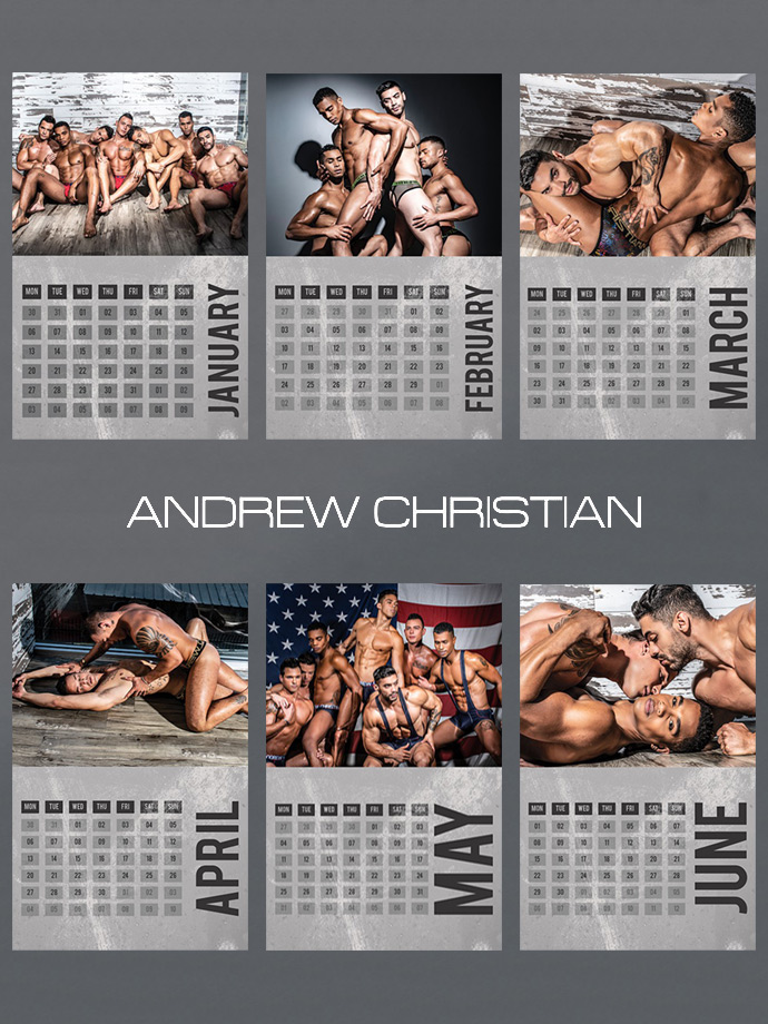 Gay Love Calendar 2020
