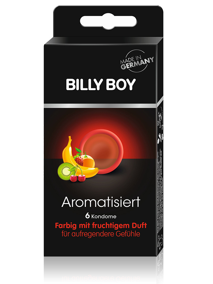 Billy Boy Flavoured Condoms - Pack of 6