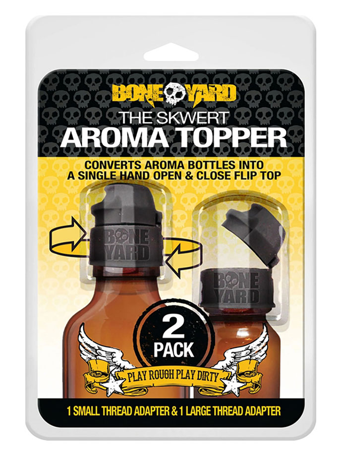 Poppers Aroma Topper Double Pack - Small & Large