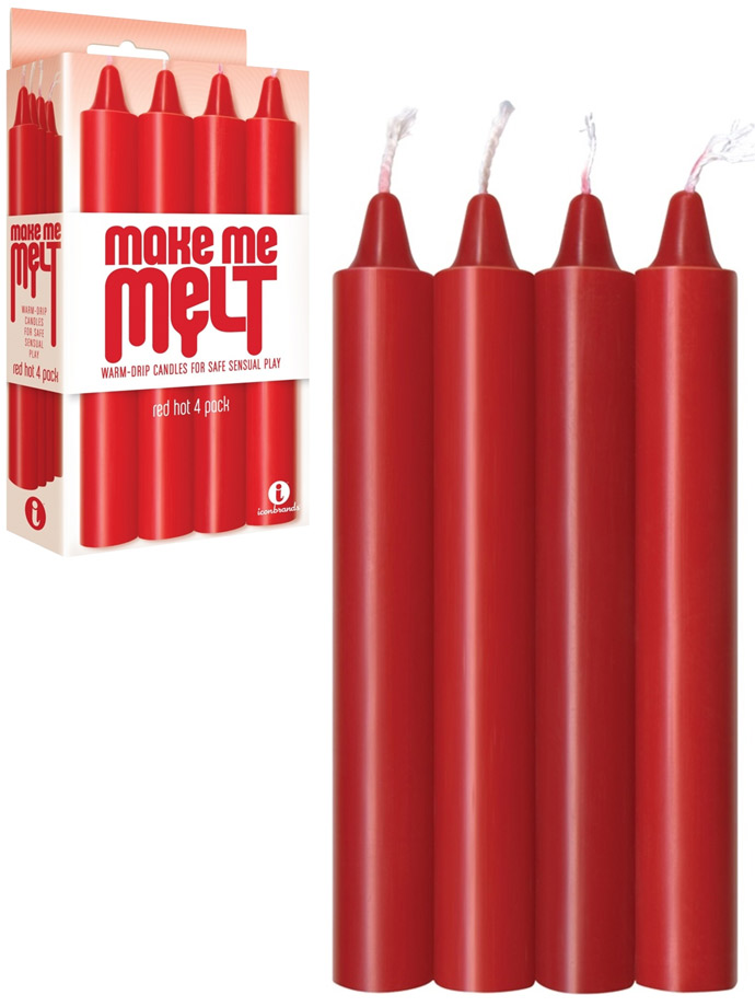 Make Me Melt - Warm Drip Candles - Rot