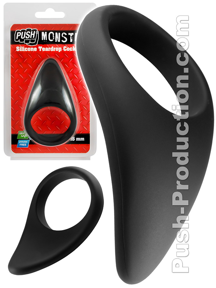 Push Monster - Teardrop Silicone Cockring