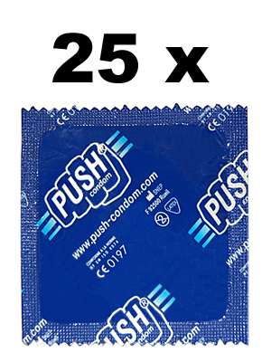 25 x PUSH condoms