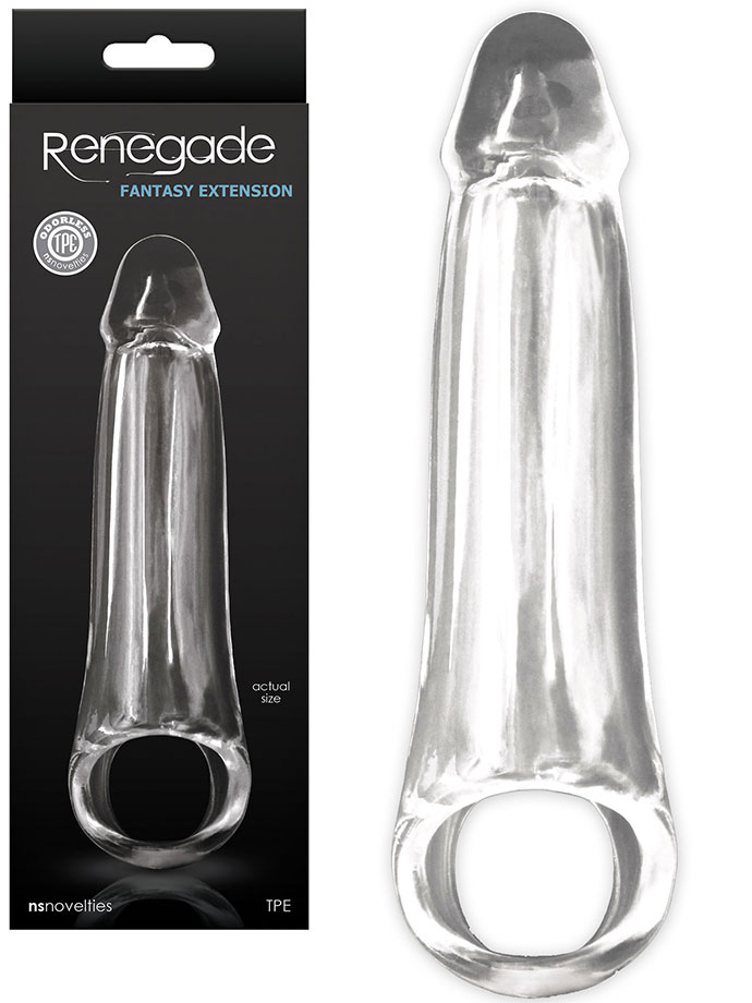 Renegade - Fantasy Penis Extension Clear L