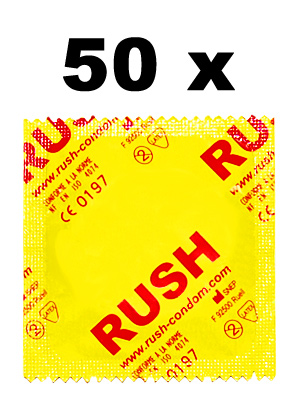 50 Stück RUSH Kondome