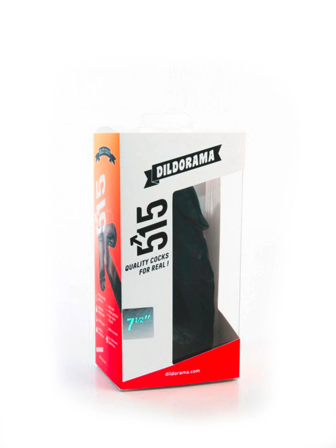 Dildorama 515 line 7.5 inch Suction - Black