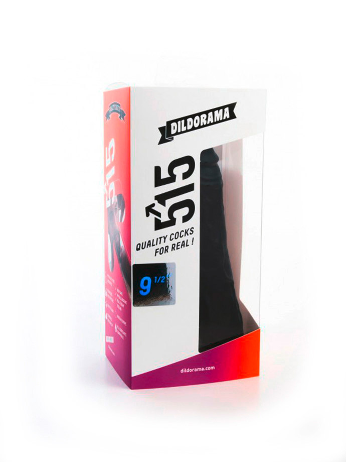 Dildorama 515 line 9.5 inch Suction - Black