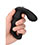 OUCH! Beaded Vibrating Prostate Massager - Schwarz