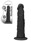 RealRock - Dildo 10 inch ohne Hoden - Schwarz