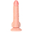 RealRock - Dildo 7 inch mit Hoden - Curved Ultra Skin