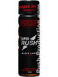 SUPER RUSH BLACK LABEL tall bottle